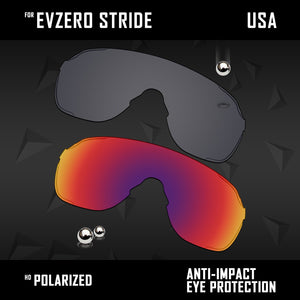 Anti Scratch Polarized Replacement Lenses for-Oakley EVZero Stride